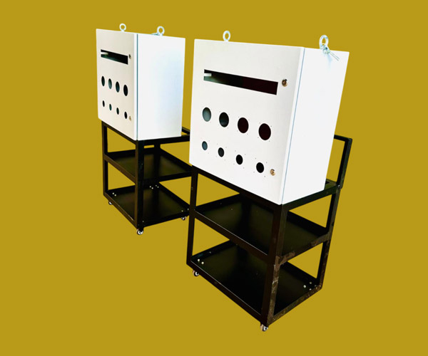 Movable Industrial Panel With Trolley